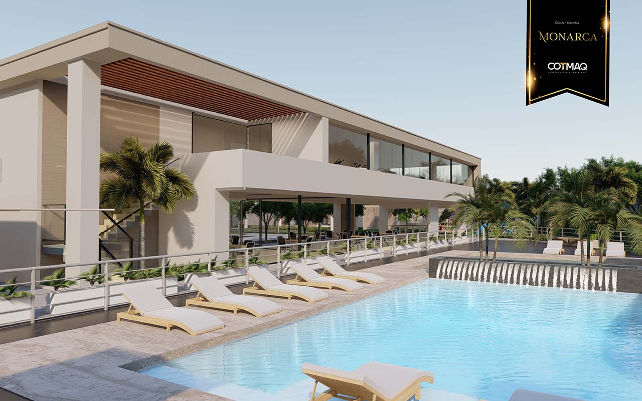 Piscina conjunto-monarca